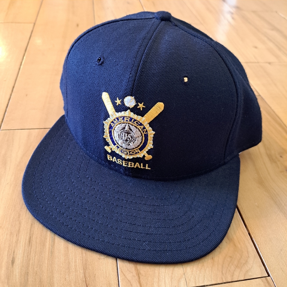 NEW Vintage American Legion Baseball Cap Snap Back DELONG USA Made Medium-Large